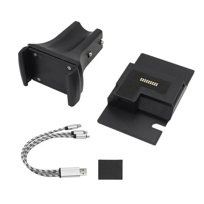 Black Phone Bracket USB Charger Holder for BMW K1600B K1600GT K1600GTL (2014-2021)
