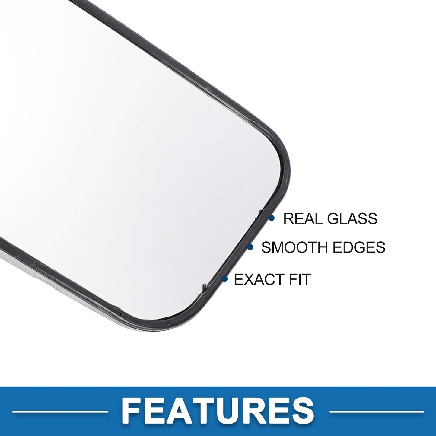Right Lower Side Mirror Glass Replacement for VW CRAFTER, MERCEDES (2006-2017)