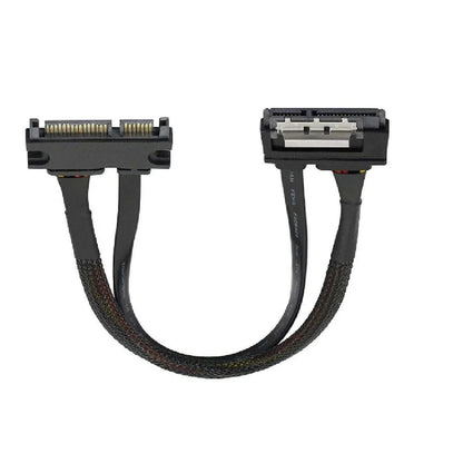 22Pin SATA Power Extension Cable Male to Female Data Cord 50cm