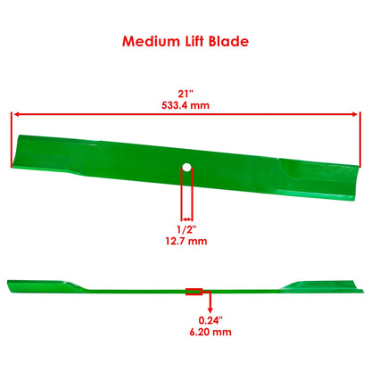 Deck Blade Replacement for Bush Hog Grasshopper Country Clipper (2005–2015)