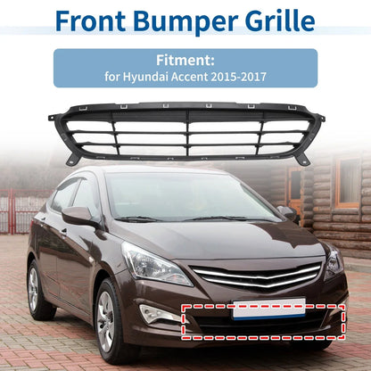 Lower Front Bumper Grille for Hyundai Accent (2015-2017)