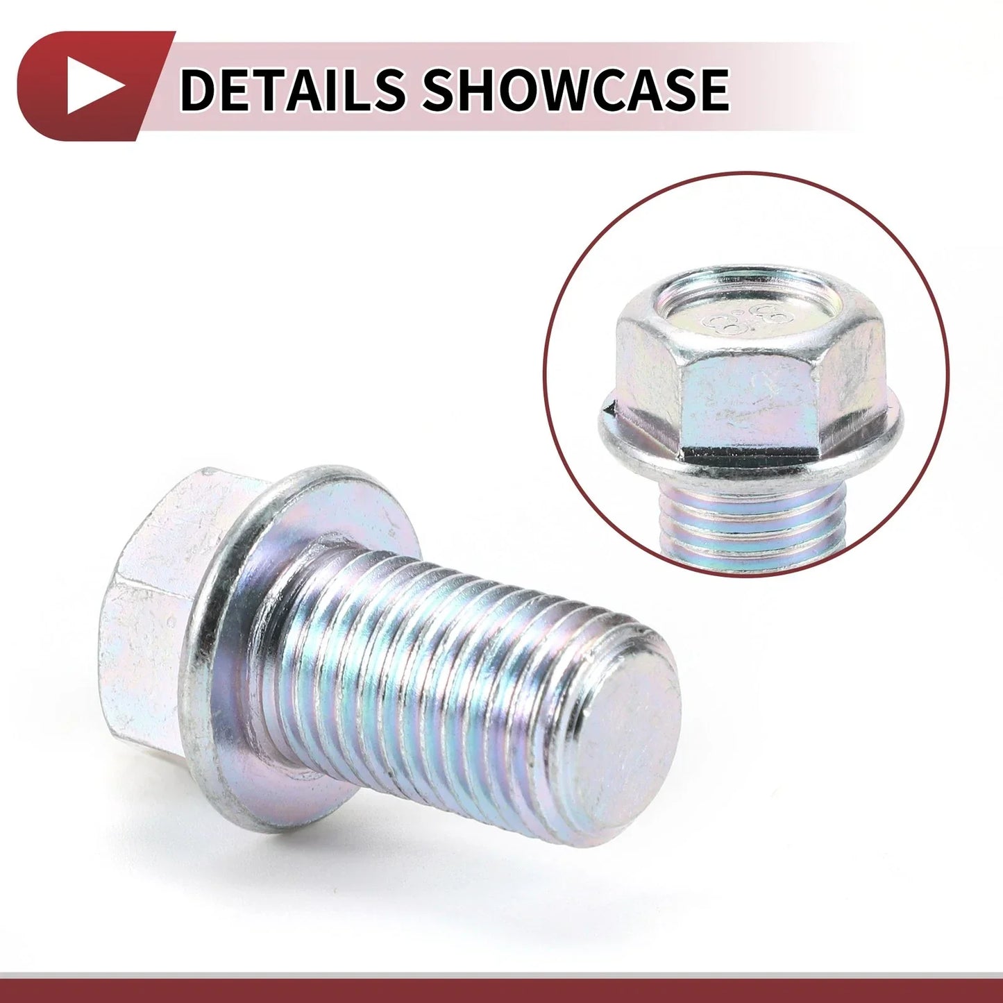 Oil Drain Plug Set for Mercedes-Benz C-Class E-Class GL-Class (2008-2016)