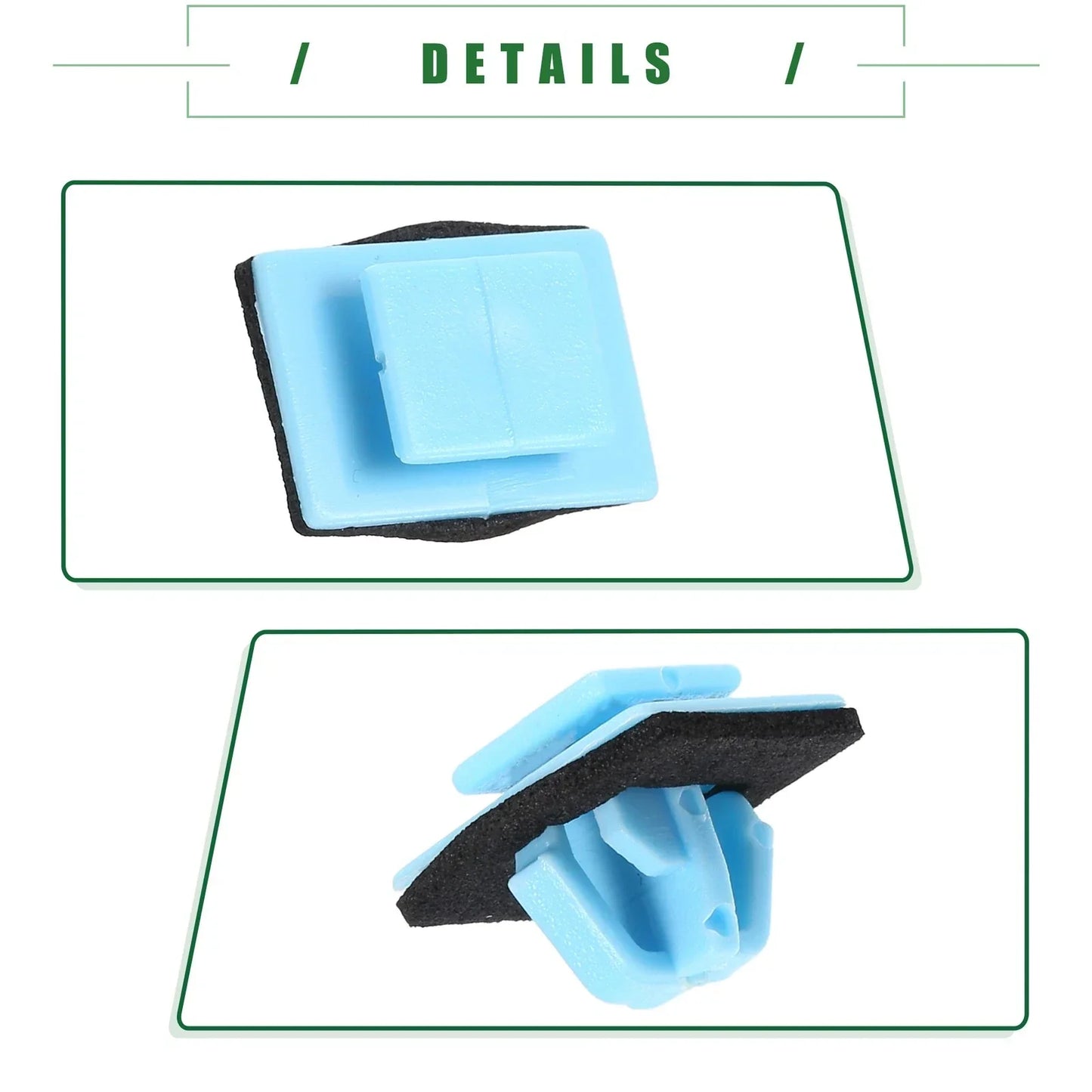 Wheel Opening Retainer Clips for Hyundai Santa Fe (2013-2021) - 100 Pcs