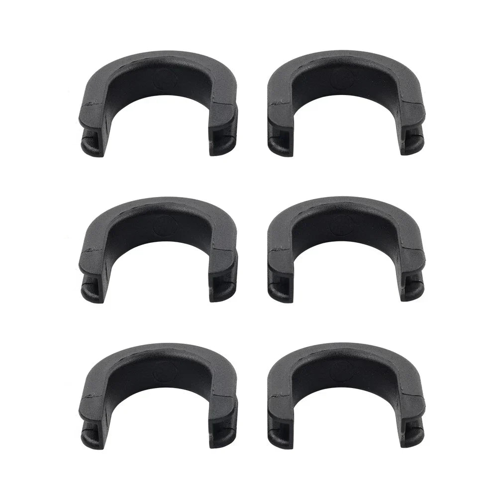 6 x Luggage Rack Backrest Side Plate Mounting Brackets for Harley