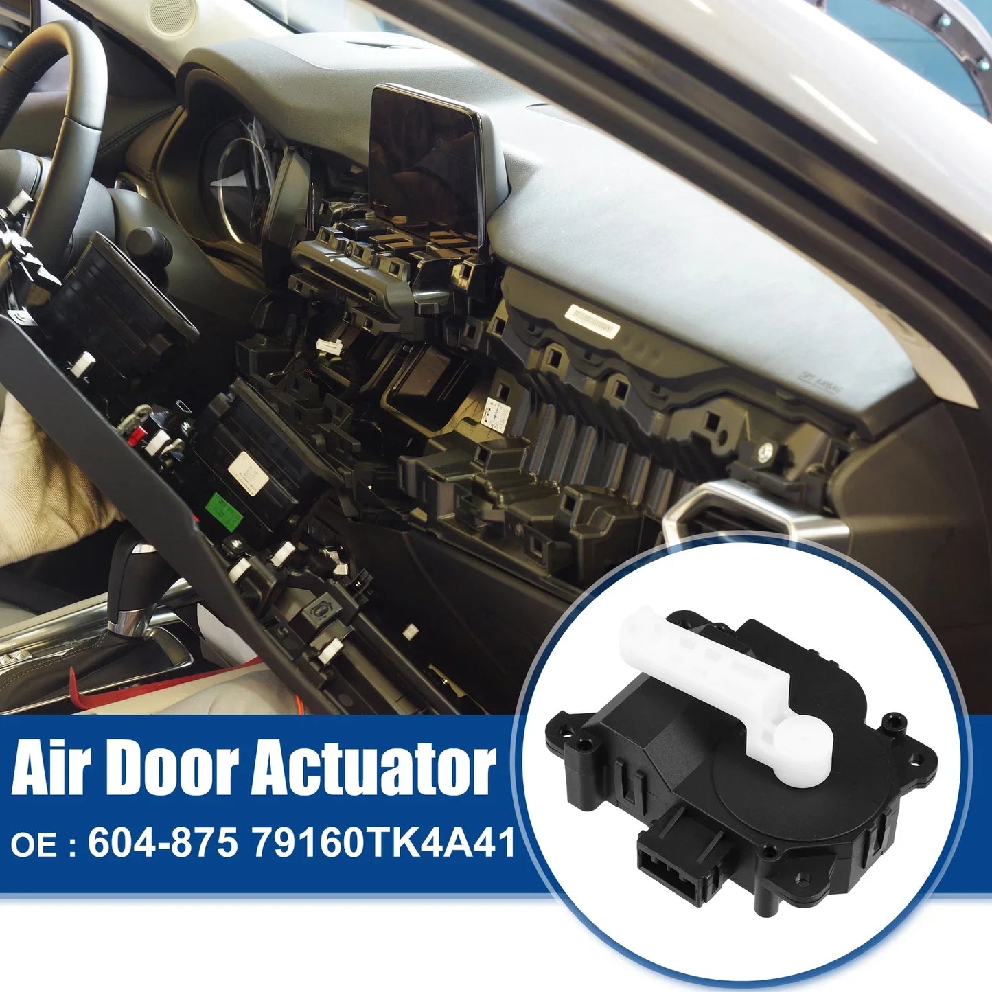 Air Door Actuator for Honda Odyssey (2011-2017) - Replacement 2 x Black