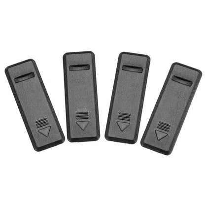 4 Pcs Roof Water Rail Rack Moulding Clip Covers for Hyundai Elantra (2011-2015)