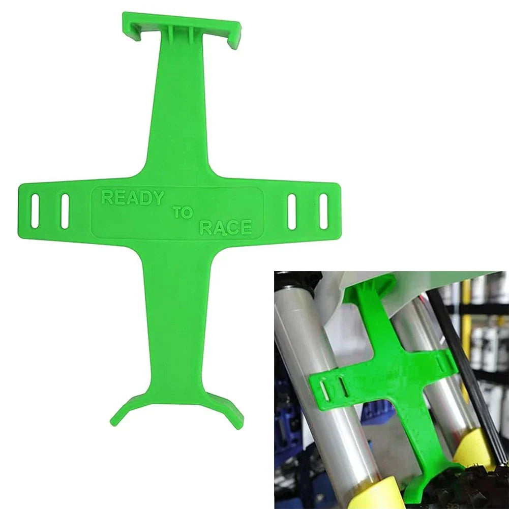 Front Fork Guard Suspension Support Brace for Dirt Bike - Green