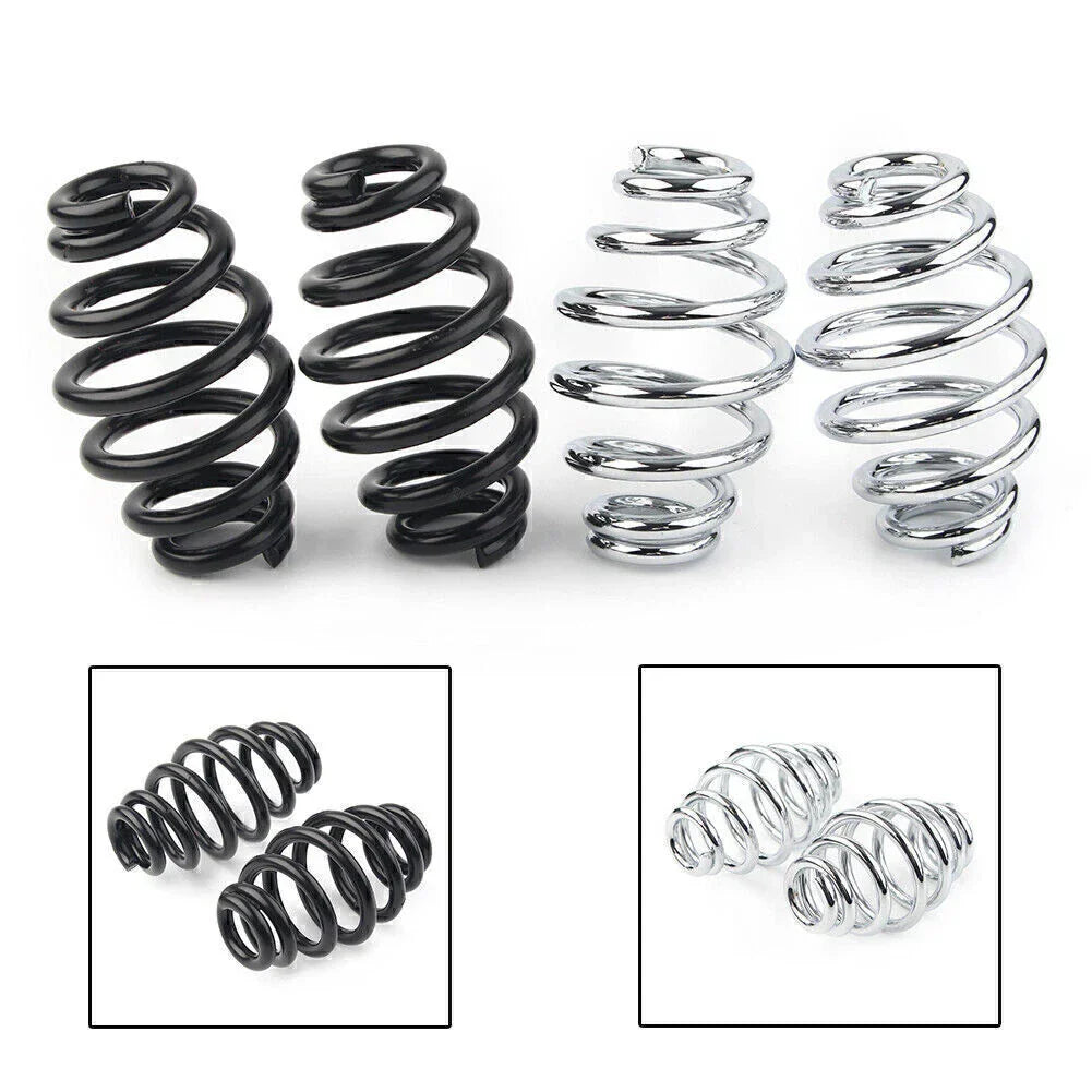3" Barrel Coiled Solo Seat Springs for Harley Sportster Bobber Chopper