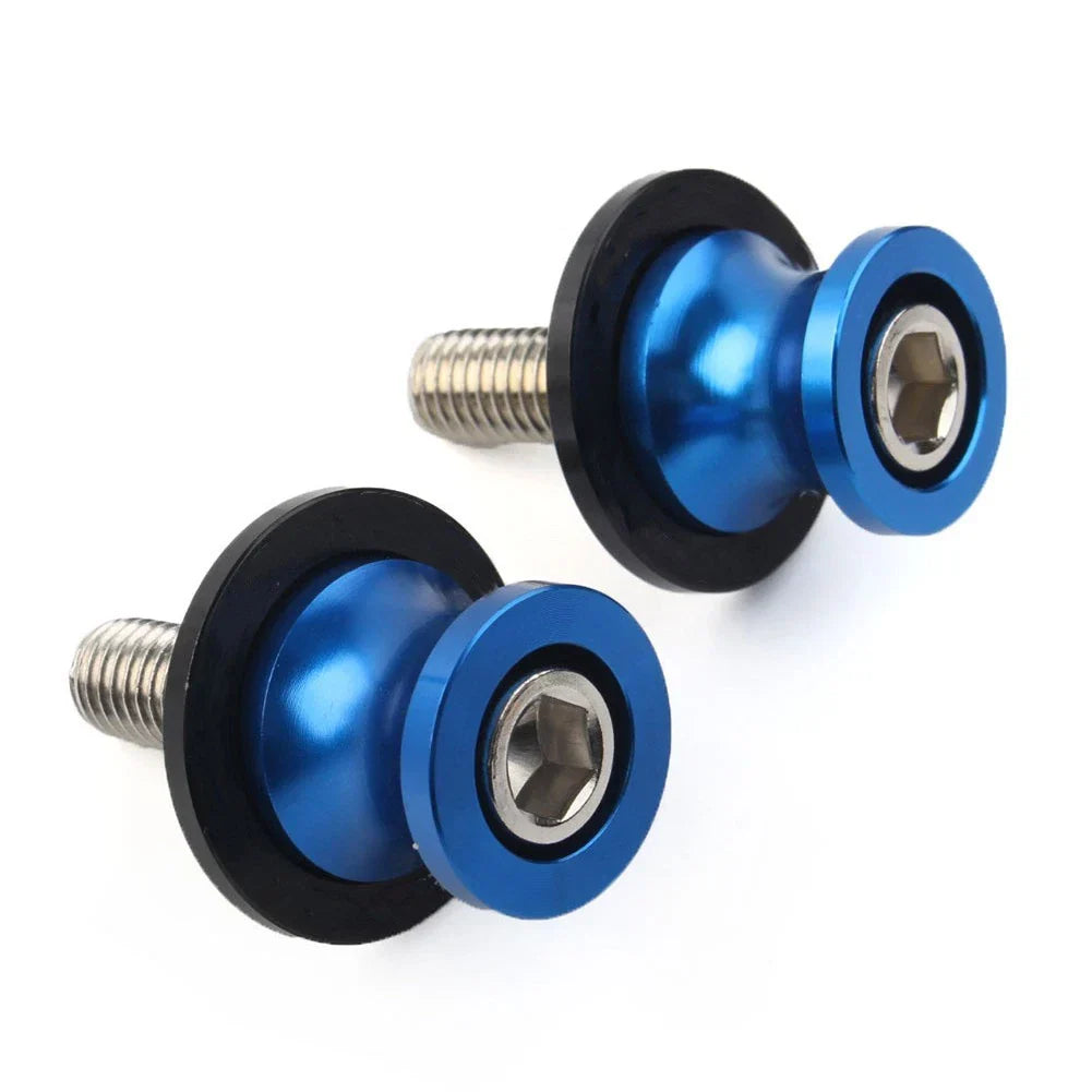 8MM Swingarm Spools Slider Stand Screws for KAWASAKI ZX6R (2012-2021) Blue