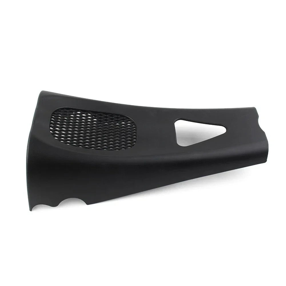 Stretched Chin Spoiler Scoop for Harley Touring Road (2017-2023) Matte Black