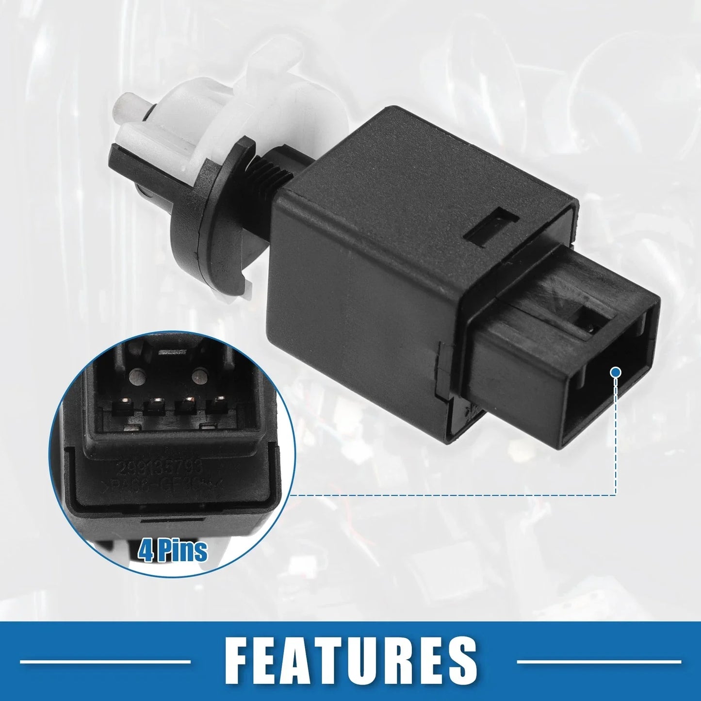 Car Brake Stop Light Switch for Hyundai Accent (2015-2017)