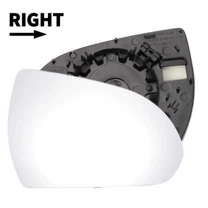 Right Side White Mirror Glass for Hyundai Elantra (2016-2018)