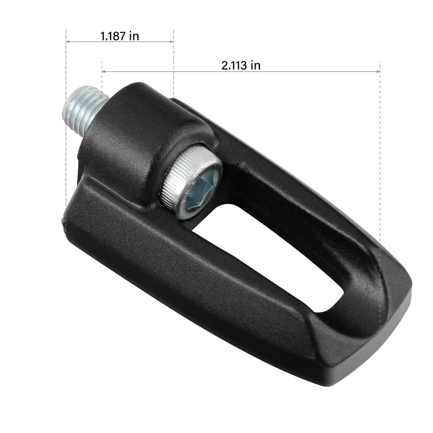 Matte Black Shift Pegs for Harley Touring (1988-2024)