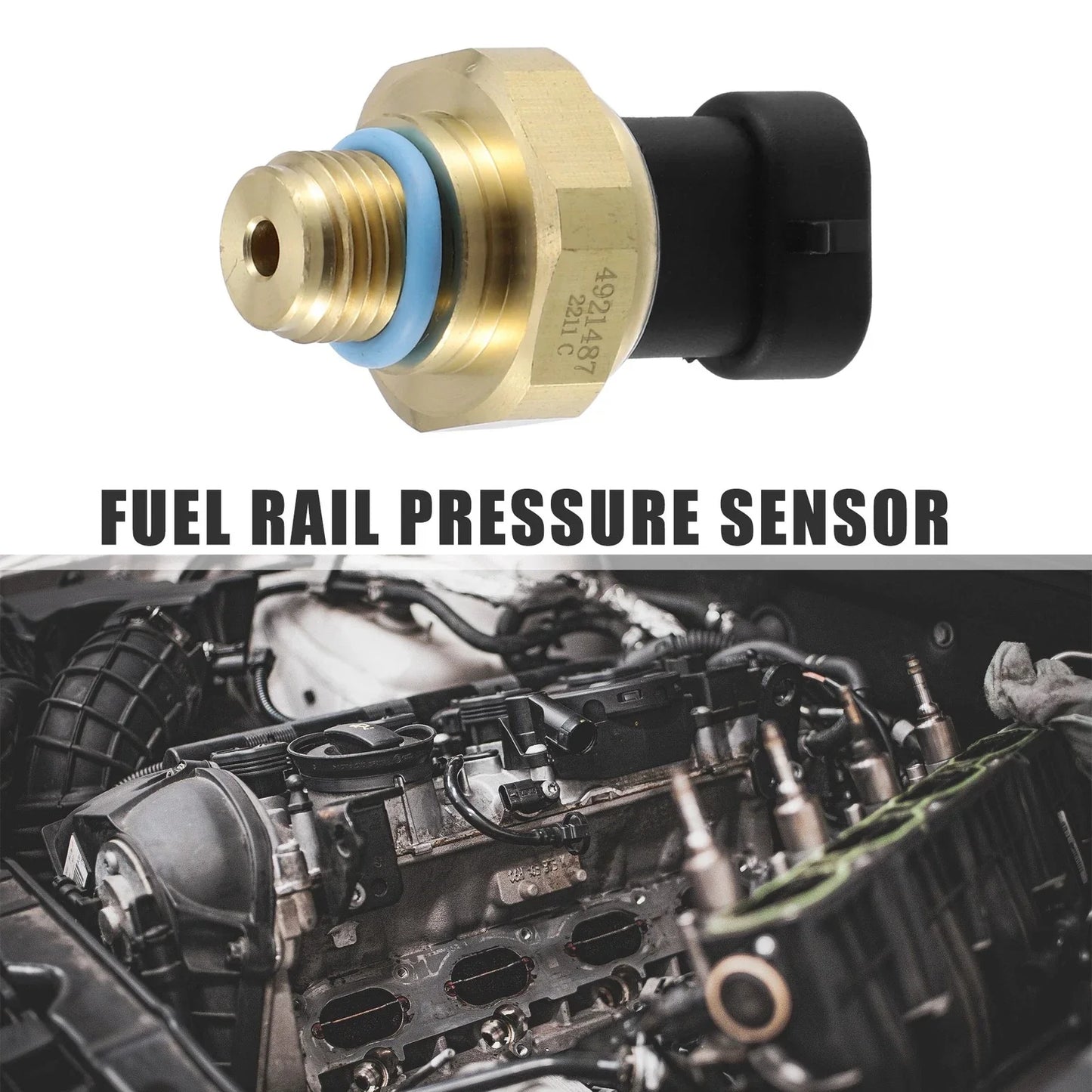 Engine Oil Pressure Sensor for Dodge Ram 2500 3500 (1998) - Black
