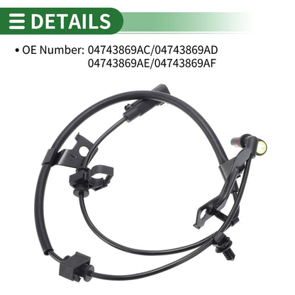 ABS Wheel Speed Sensor for Dodge Journey Left Rear (2009-2023)