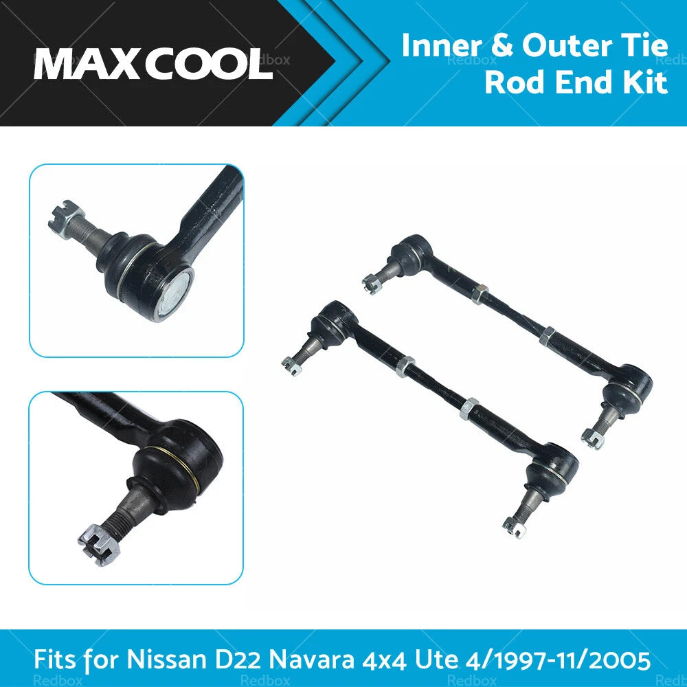 Tie Rod Ends Kit for Nissan D22 Navara 4x4 (1997-2005)