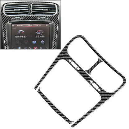 Carbon Fiber Central Console Cover Trim for Dodge Journey (2011-2018)