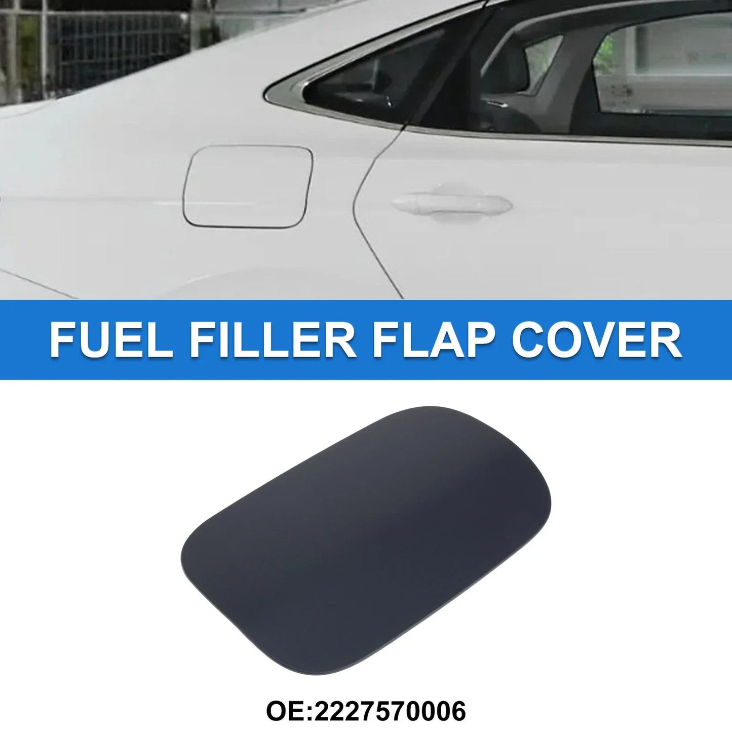 Fuel Tank Door Cap for Mercedes-Benz W222 Gas Tank Flap (2014-2020)