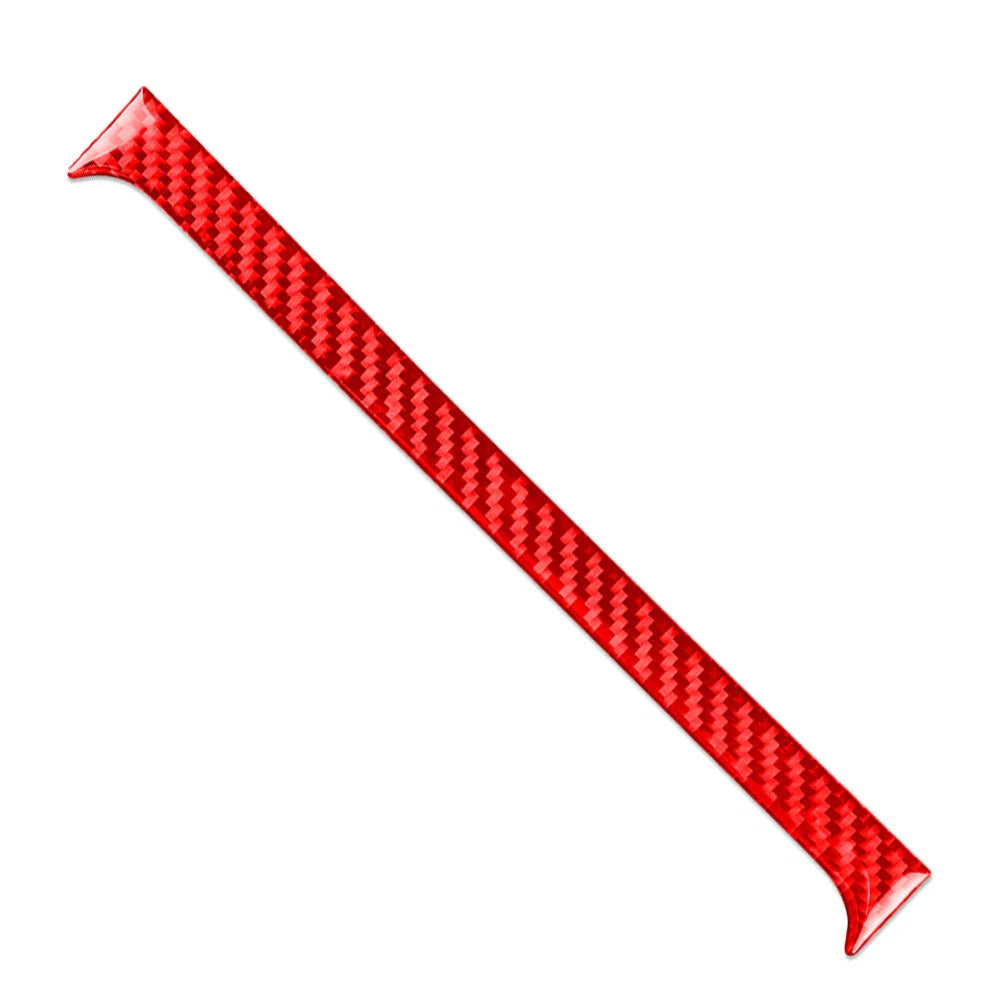 Carbon Fiber Red Interior Below Radio Console Cover Trim for Honda S2000 (2000-2009)
