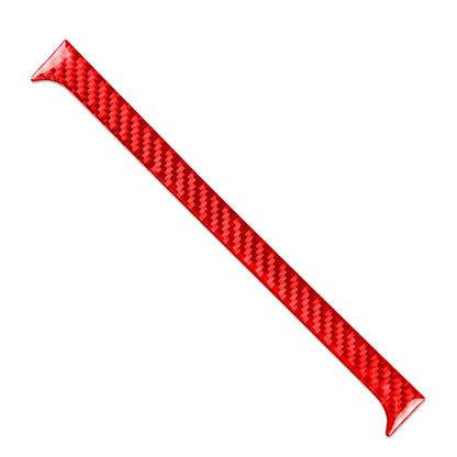 Carbon Fiber Red Interior Below Radio Console Cover Trim for Honda S2000 (2000-2009)