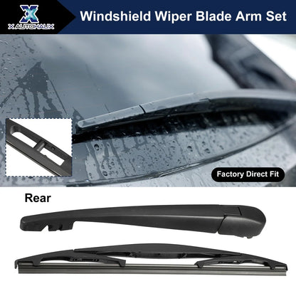 Rear Windshield Wiper Blade Arm Set for Honda CRV, Acura RDX (2017-2023)