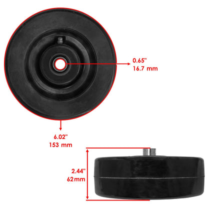 Deck Mower Wheel Replacement for John Deere 2025R 54 (2032R 62) (2025–2025)