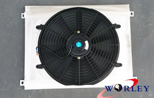 Aluminum Radiator Shroud & Fan for Jeep Grand Cherokee WJ WG 1999-2005