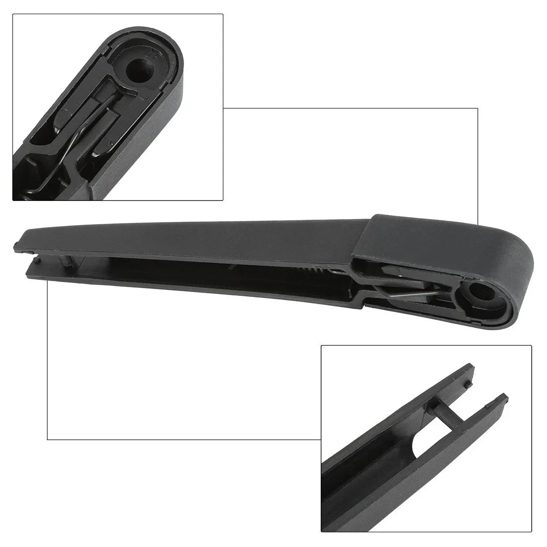 Rear Windshield Wiper Blade Arm Set 230mm for Hyundai Veloster (2011-2018)