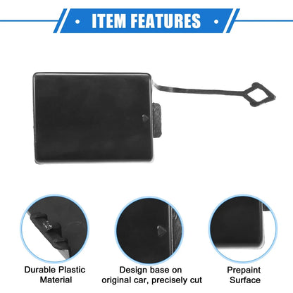 Front Bumper Tow Hook Eye Hole Cover for Mercedes-Benz E 500 (2003-2009)