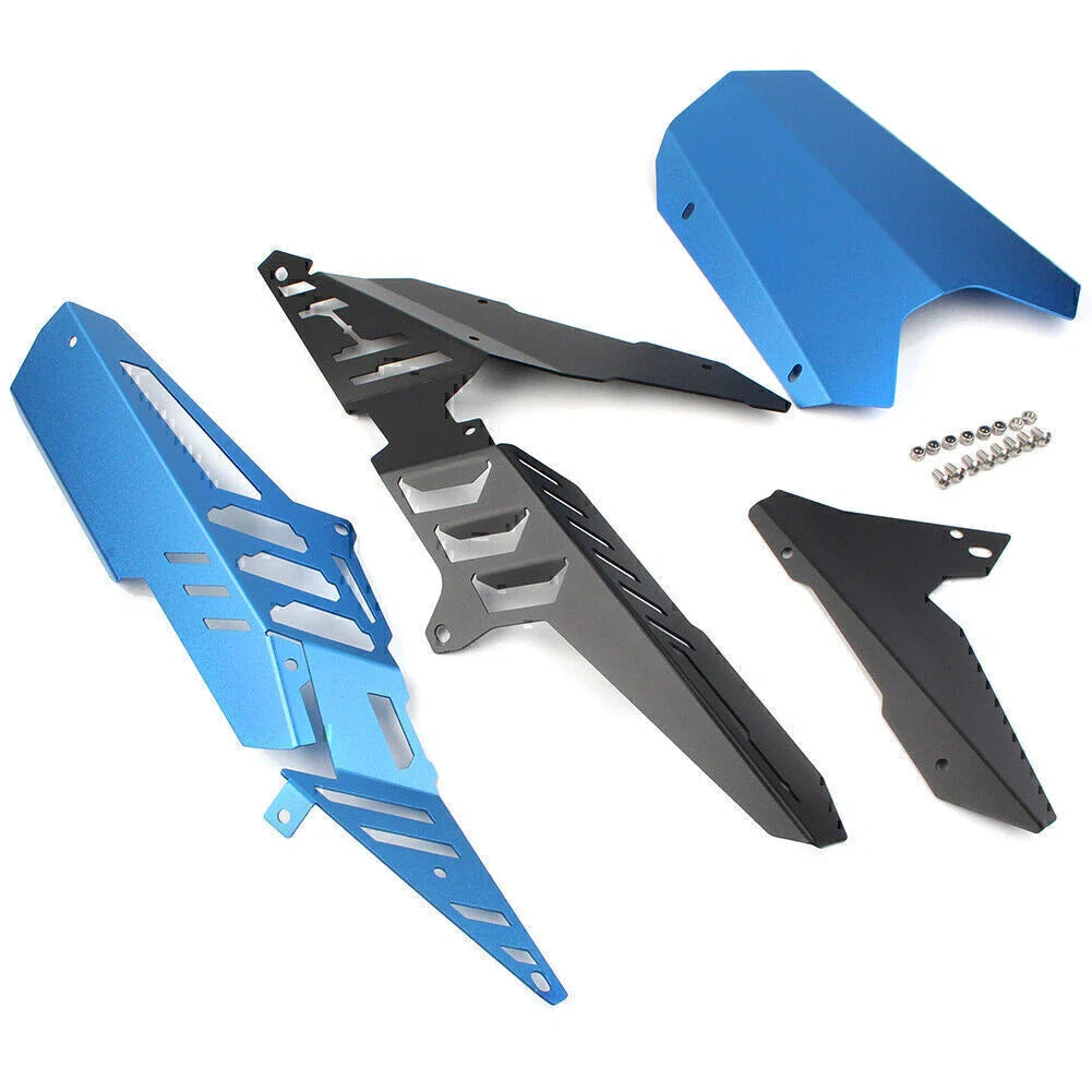 Blue Rear Fender Mudguard Chain Guard Cover for Yamaha MT03 R3 R25 (2013-2020)