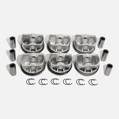 6 x Engine Pistons Rings Set for BMW E60 E90 E92 E93 323i 525i X3 Z4 (2006-2013)