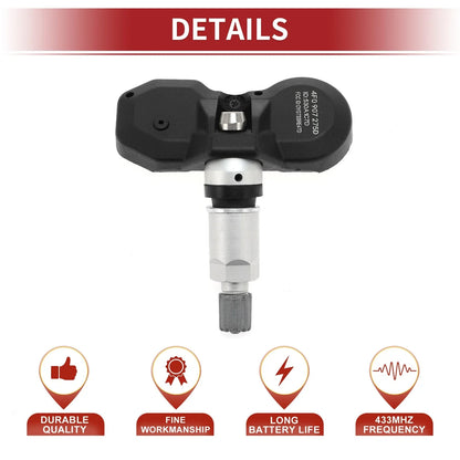 Tire Pressure Sensor 433MHz for Porsche Boxster (2012-2016) 1 x Sensor