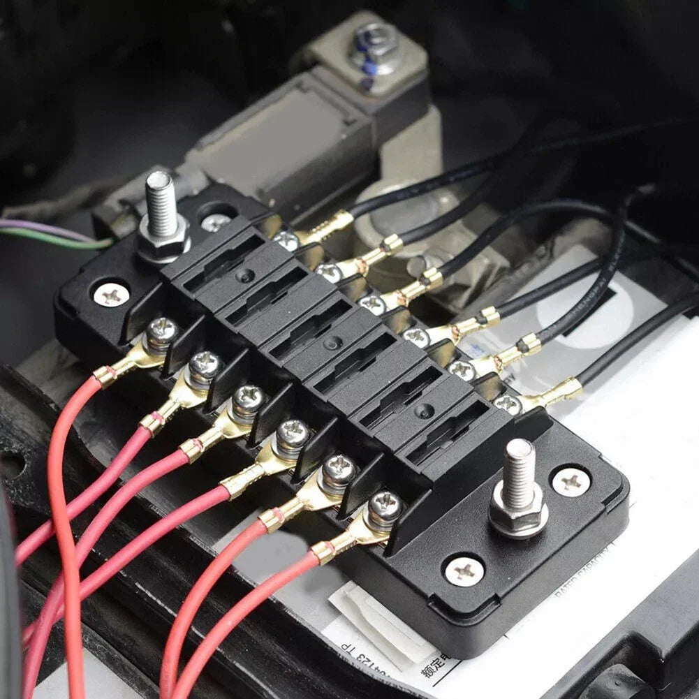 Flame retardant fuse holder for cars and boats