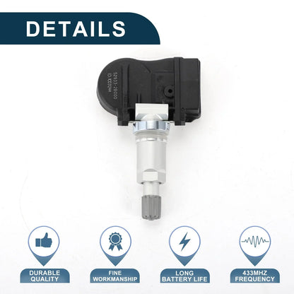 Tire Pressure Sensor 433MHz for Hyundai Santa Fe (2006-2012) 1 x Sensor