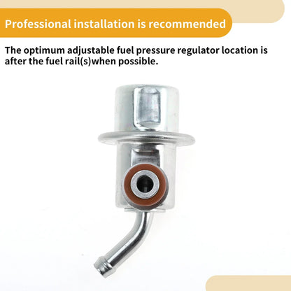 Fuel Pressure Regulator for Hyundai Elantra (2001-2008) Metal 1 x Unit
