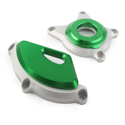 Green Engine Case Protector Cover Set for Kawasaki Z900 (2016-2019)