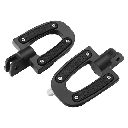 Matte Black Footpegs for Harley Softail (2018-2025)