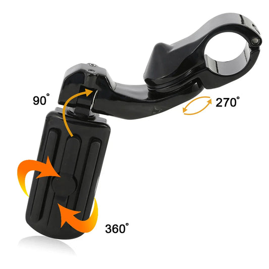 1-1/4" Universal Highway Foot Pegs for Harley