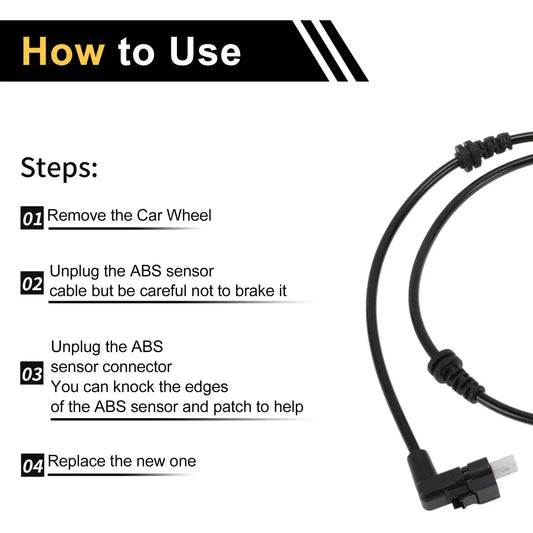 ABS Wheel Speed Sensor for Mercedes-Benz W213 (2016) 1 x Right Front
