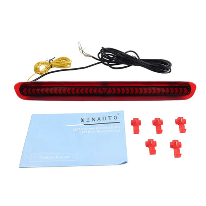 Red Rear Middle Stop Lamp Third Brake Light for Toyota Hilux (2015-2021)