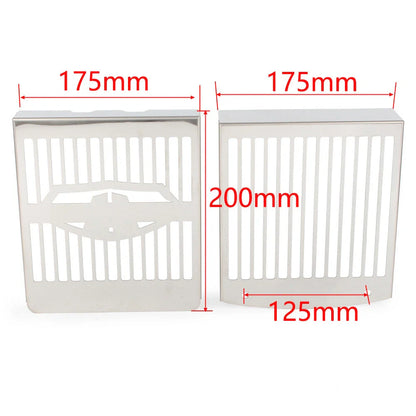 Stainless Steel Radiator Grill Cover for Suzuki Intruder VL1500 LC (98-08)
