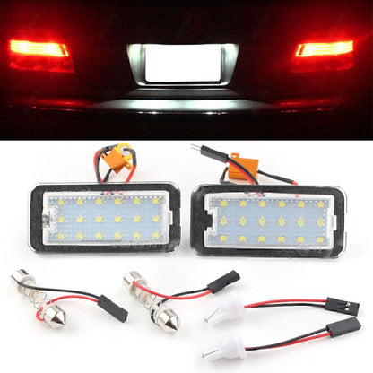 LED License Plate Lights for Fiat 500 & Cabriolet (2007-2023)