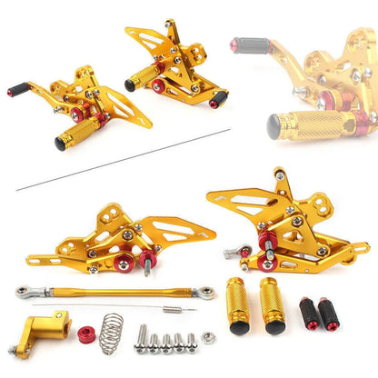 Rear Sets Foot Pegs for Honda CBR650R 2019-2022, CB650F 2014-2018 Gold