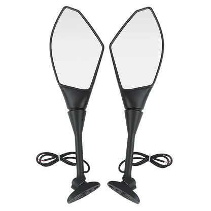 LED Turn Signal Mirrors for Honda CBR600RR (2003-2024) & CBR1000RR (2004-2007)