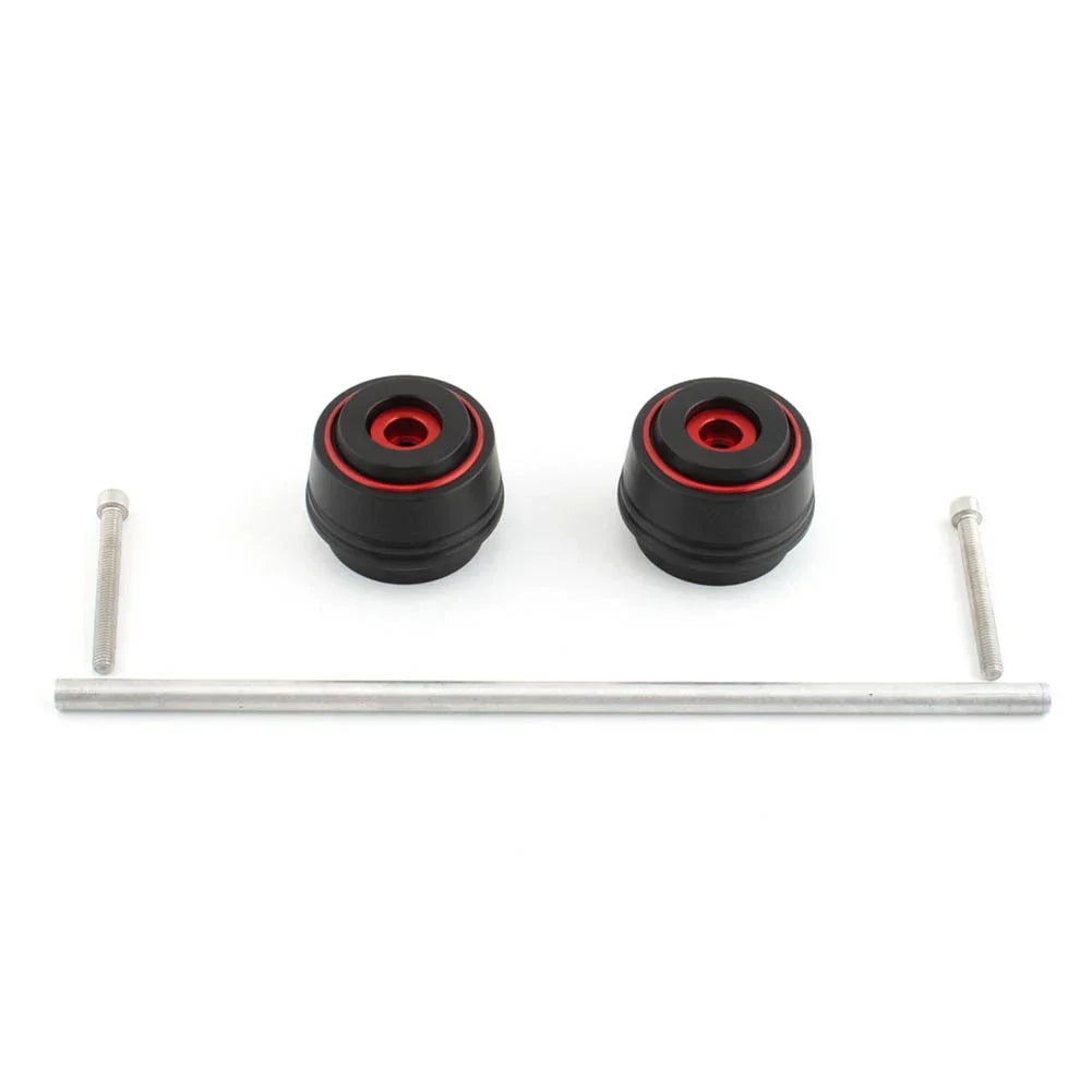 Front Wheel Axle Fork Slider Crash Protector for Zontes Shengshi 368 D E M (N/A)
