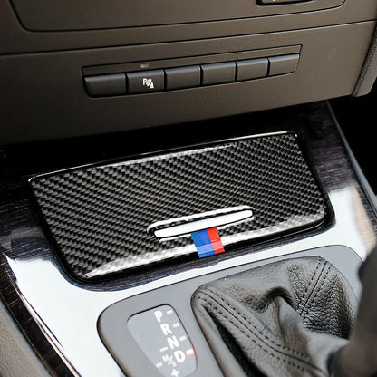 Carbon Fiber Cigarette Lighter Cover for BMW 3 E90 E92 (2005-2012)