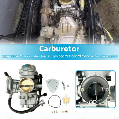Carburetor for Yamaha Grizzly 660 YFM660 YFM600 (2002-2008)
