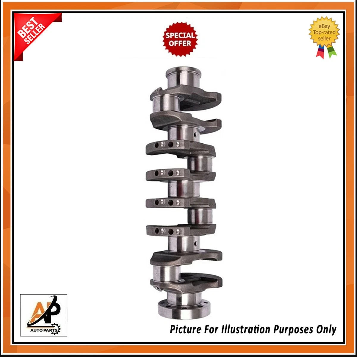 Crankshaft Rebuild Kit for Citroen Jumper 2 2.2 HDI Diesel (2002–2006)
