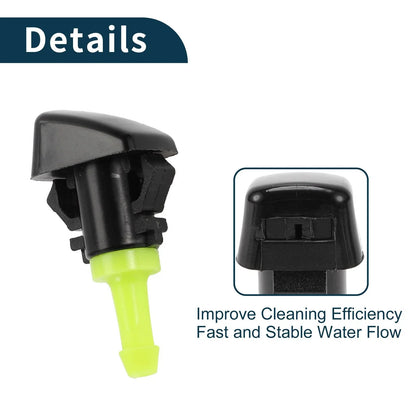 Windshield Washer Nozzle & Gasket, Fluid Hose for Dodge (2001-2006)