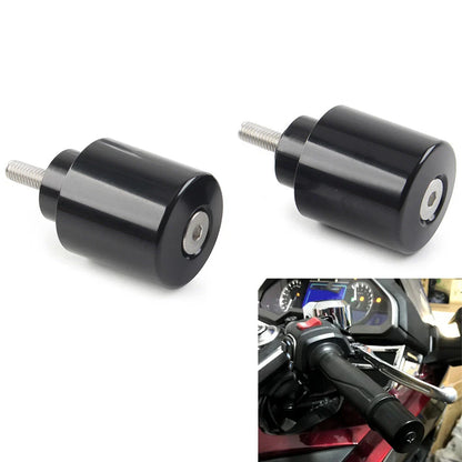 Bar Ends Handlebar Grips for Honda GoldWing GL1800  Black